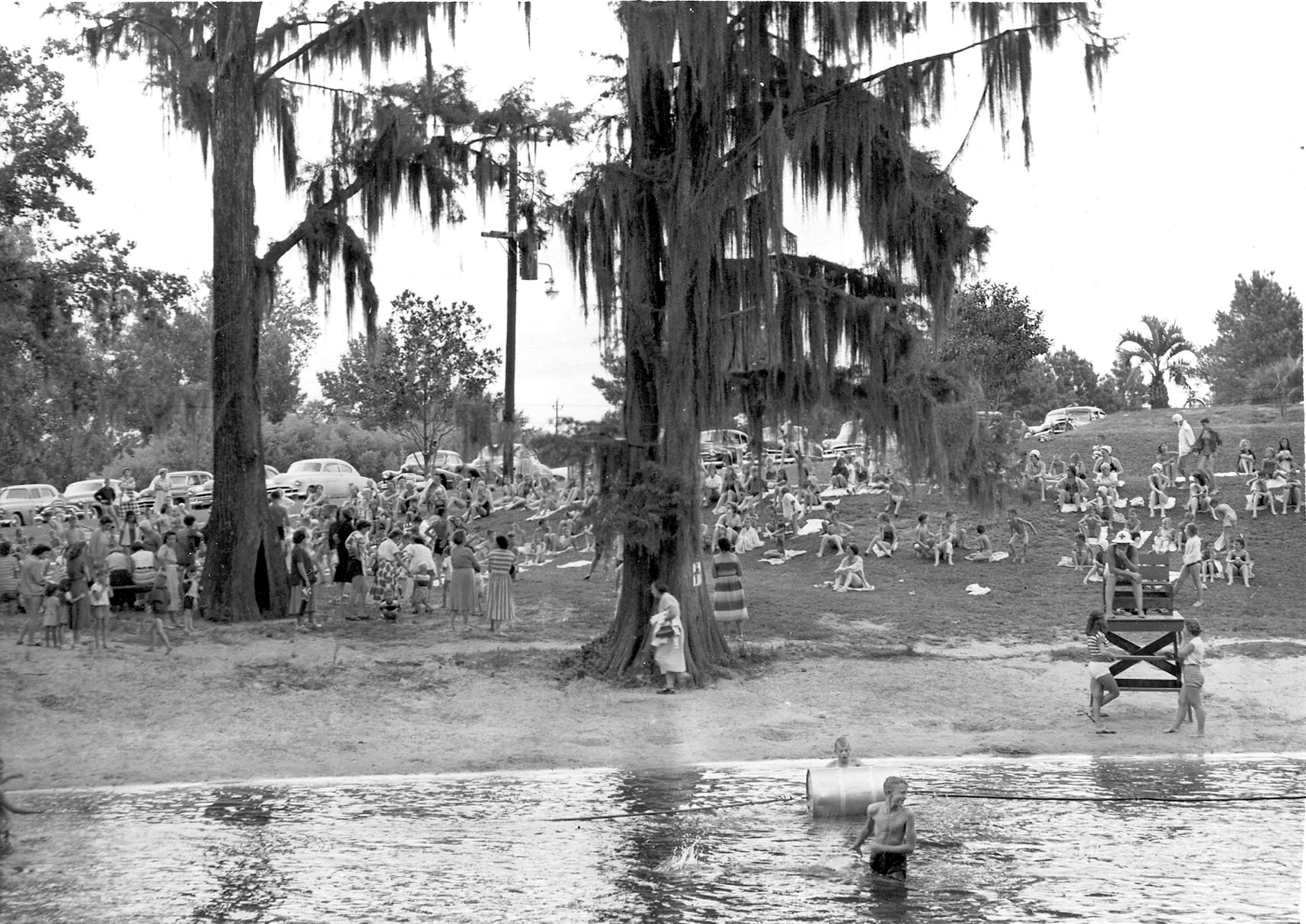 JULY 26, 2016: Edisto River Swimming Area, early 1950s